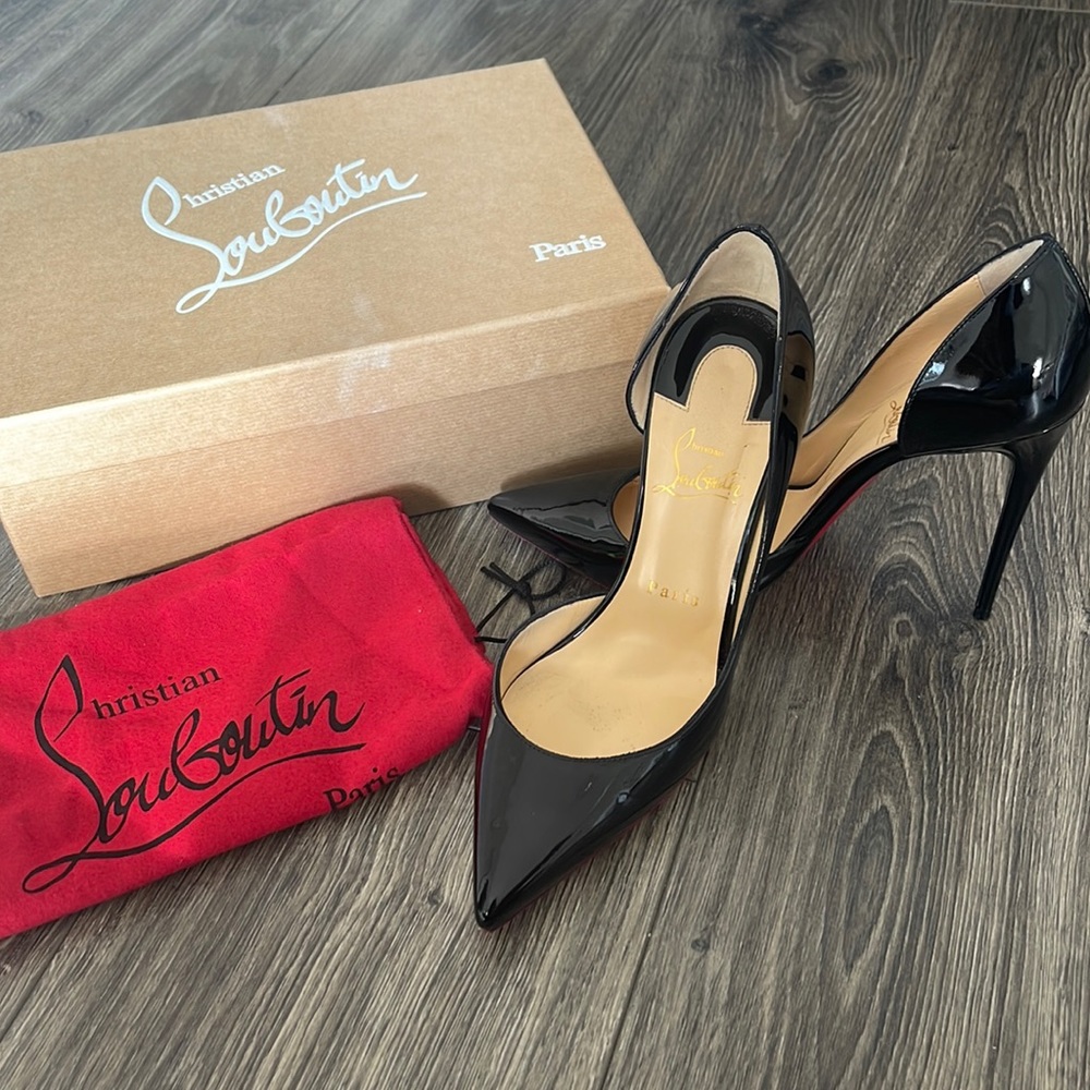 LIKE NEW Christian Louboutin Iriza Patent Pumps